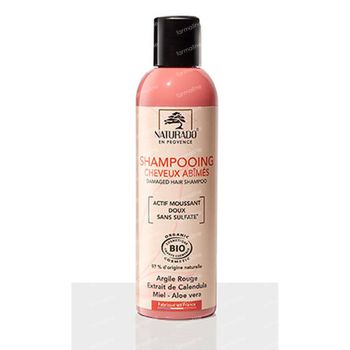 Naturado Shampoo Beschadigd Haar Bio 200 ml shampoo