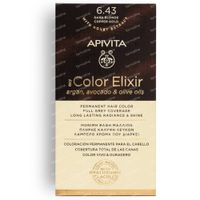 Apivita My Color Elixir Kit 6.43 Dark Blonde Copper Gold 50+75 ml