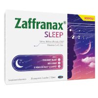 Zaffranax Sleep - Sommeil, Fatigue, Stress 20 comprimés