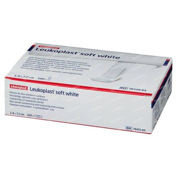 Leukoplast® Soft White 19 mm x 72 mm 100 pièce