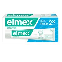 Elmex Dentifrice Sensitive Nouvelle Formule DUO 2x75 ml