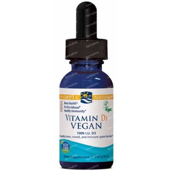 Nordic Naturals Vitamine D3 Vegan 30 ml