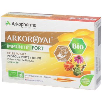 Arkoroyal Immunité Forte Bio 20x10 ml