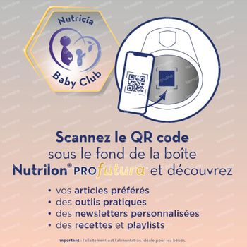 Profutura 1+ composition unique DUOBIOTIK Lait de croissance enfants dès 1 an Poudre Boite 800g 800 g