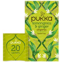 Pukka Herbs Thé Lemongrass & Ginger 20 pièces