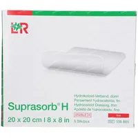 Suprasorb® H Pansement Hydrocolloïde Fin 20 x 20 cm 108865 5 pièces  commander ici en ligne