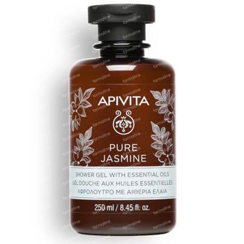 Apivita Pure Jasmine Shower Gel with Essential Oils 250 ml