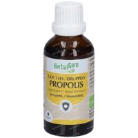HerbalGem Propolis Breed Spectrum Keel Bio 50 ml druppels