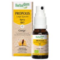 HerbalGem Propolis Large Spectre Bio 15 ml spray