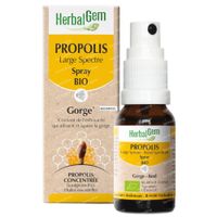 Herbalgem Propolis Breites Spektrum Bio Spray 15 ml