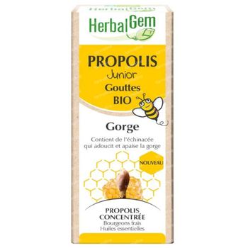 HerbalGem Propolis Junior Bio Druppels 15 ml