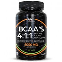 QNT BCAA'S 4:1:1 + L-Glutamine 5000mg 180 comprimés