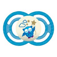 MAM Perfect Night Silicone Pacifier 6-16 Months 1 st