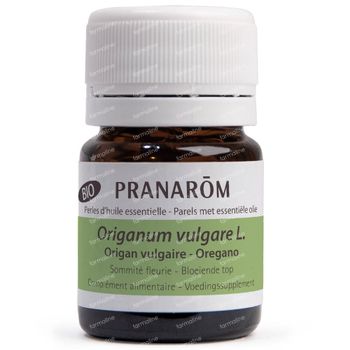 Pranarôm Aromaperles Origan Vulgaire Bio 60 perles