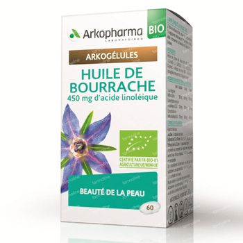 Arkogélules Huile Bourrache Bio 60 capsules