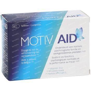 Motiv Aid - Vermoeidheid & Werkgerelateerde Prestaties 60 tabletten