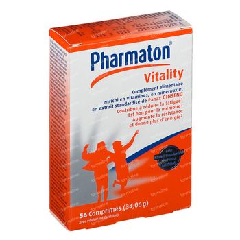Pharmaton Vitality 56 comprimés