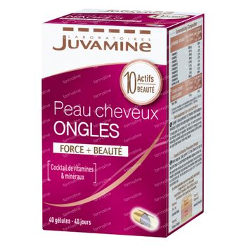 Juvamine Peau - Cheveux - Ongles Nouvelle Formule 40 capsules