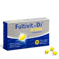 Fultivit-D3 20000 I.E. 12  capsules