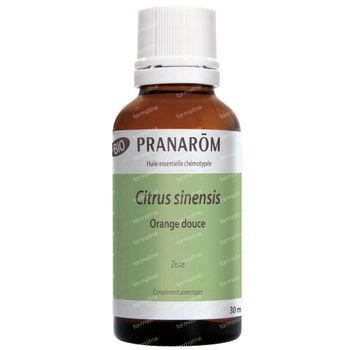 Pranarôm Huile Essentielle Zeste Orange Douce Bio 30 ml