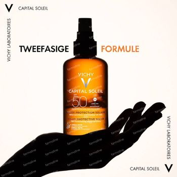 Vichy Capital Soleil Solar Protective Water Enhanced Tan SPF50 200 ml