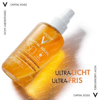 Vichy Capital Soleil Solar Protective Water Enhanced Tan SPF50 200 ml