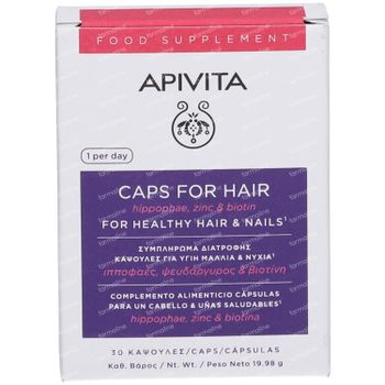 Apivita Cheveux & Ongles Sains 30 capsules