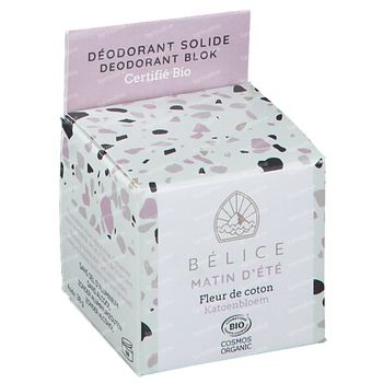Bélice Matin d'Été Deodorant Fleur de Coton Bio 38 g