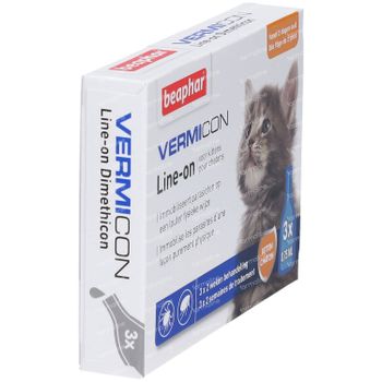  Beaphar® Vermicon Line-On Kitten 3x0.75 ml