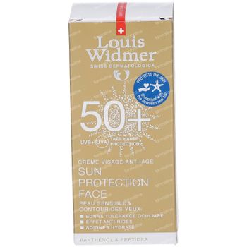 Louis Widmer Sun Protection Face SPF50+ Licht Geparfumeerd 50 ml