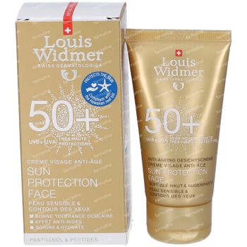 Louis Widmer Sun Protection Face SPF50+ Licht Geparfumeerd 50 ml