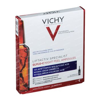 Vichy Liftactiv Specialist Glyco-C Ampoules Peeling Nuit 10x2 ml ampoules