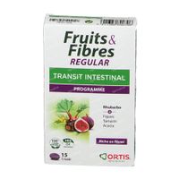 Ortis® Vruchten & Vezels Regular DUO 2x15 tabletten