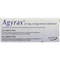 Agyrax® 25 mg 20 tabletten