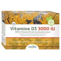 Cressana Vitamine D3 + K2 3000iu 60 capsules