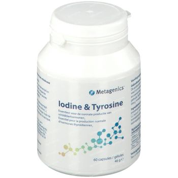 Iodine & Tyrosine Nouveau Formule 60 capsules