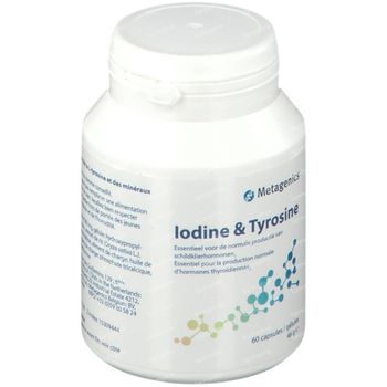 Iodine & Tyrosine Nouvelle Formule 60 capsules