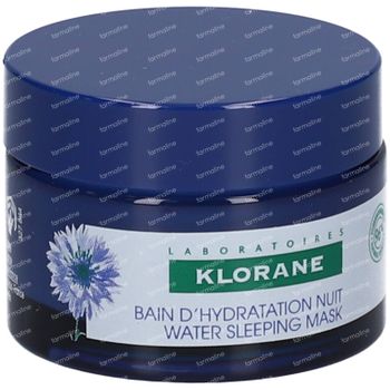 Klorane Water Sleeping Mask with Organic Cornflower & Hyaluronic Acid 50 ml
