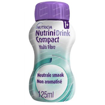 NutriniDrink Compact Multi Fibre Neutre 4x125 ml