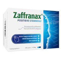Zaffranax Positieve Stemming - Emotioneel, Stress, Vermoeidheid 120 capsules