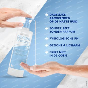 Dexeryl Shower Douchecrème Droge Huid met Neiging tot Atopie 500 ml crème