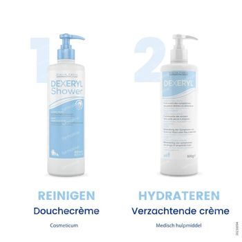 Dexeryl Shower Douchecrème Droge Huid met Neiging tot Atopie 500 ml crème