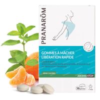 Pranarôm Aromastop Libération Rapide 56 gommes à croquer