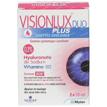 Visionlux Plus DUO 2x10 ml