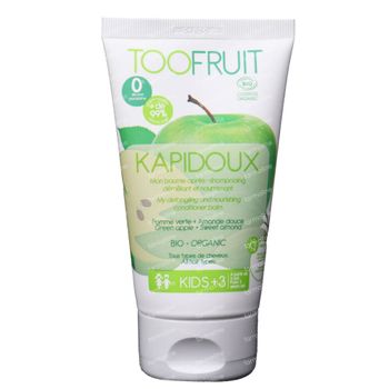 TOOFRUIT Kapidoux Après-Shampooing Enfants Pomme Verte - Amande Douce Bio 150 ml