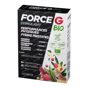 Nutrisanté Force G Bio Stimulant 20 ampoules