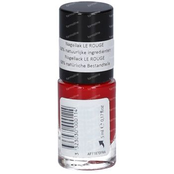 D'ame Nature Vernis Le Rouge 5 ml vernis à ongles