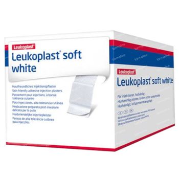 Leukoplast Soft White Bandage 8 cm x 5 cm 1 pièce