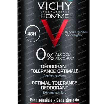 Vichy Homme Déodorant Tolérance Optimale 48h 100 ml spray