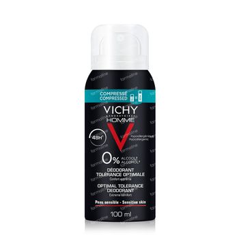 Vichy Homme Déodorant Tolérance Optimale 48h 100 ml spray